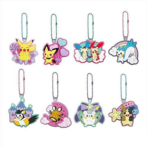 Pokemon Lame Rubber Collection 2 (Set of 8 pieces) image 1