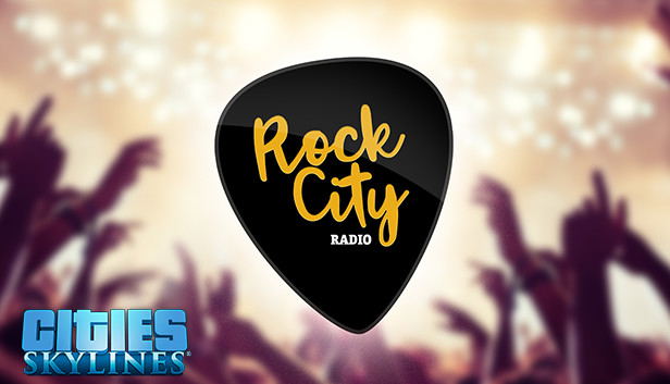 Cities: Skylines - Rock City Radio (DLC) <span class="ext" style="background-color: #2a475e; color: #FFFFFF;">STEAM</span> <span class="ext" style="background-color: #B0000F; color: #FFFFFF;">DLC</span> <span class="ext ext_digital">digital</span> image 1