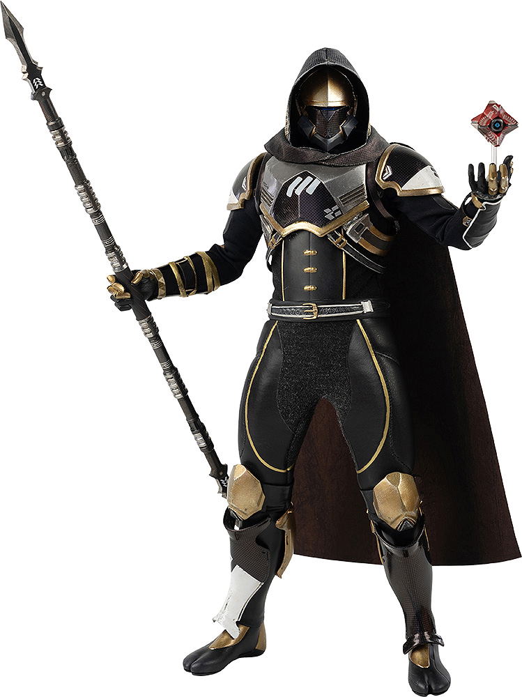 Destiny 2 1/6 Scale Action Figure: Hunter Sovereign Golden Trace Shader image 1