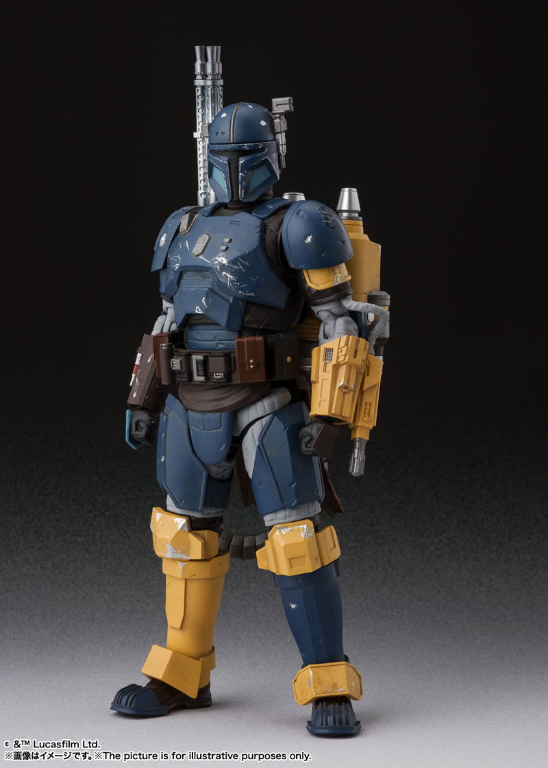 S.H.Figuarts Star Wars The Mandalorian: Heavy Infantry Mandalorian image 2