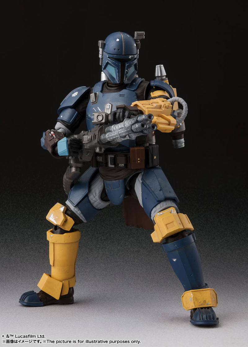 S.H.Figuarts Star Wars The Mandalorian: Heavy Infantry Mandalorian image 4