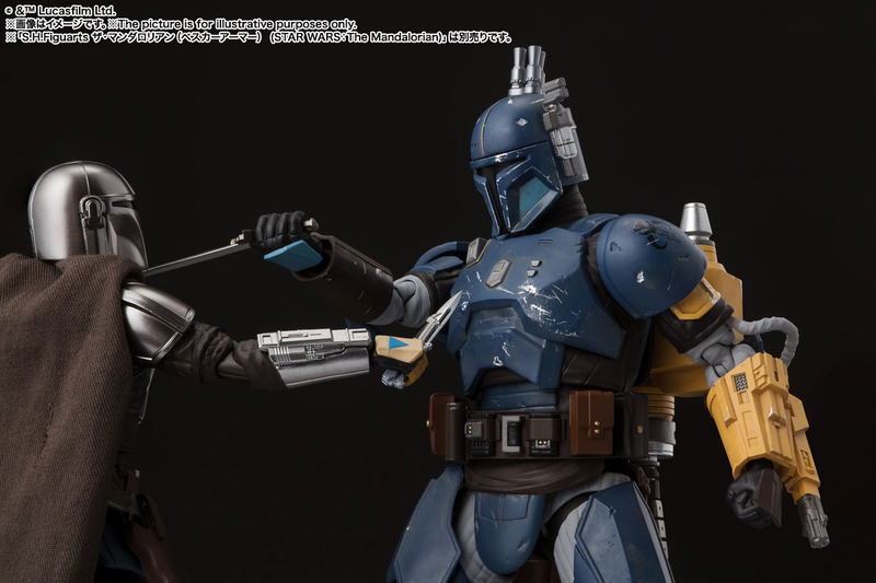S.H.Figuarts Star Wars The Mandalorian: Heavy Infantry Mandalorian image 7