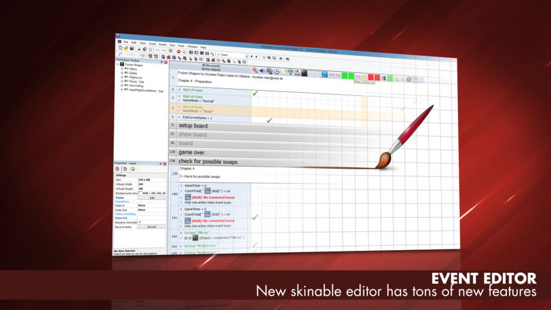 Clickteam Fusion 2.5 Developer Upgrade (DLC) <span class="ext" style="background-color: #B0000F; color: #FFFFFF;">DLC</span> <span class="ext" style="background-color: #2a475e; color: #FFFFFF;">STEAM</span> <span class="ext ext_digital">digital</span> image 3