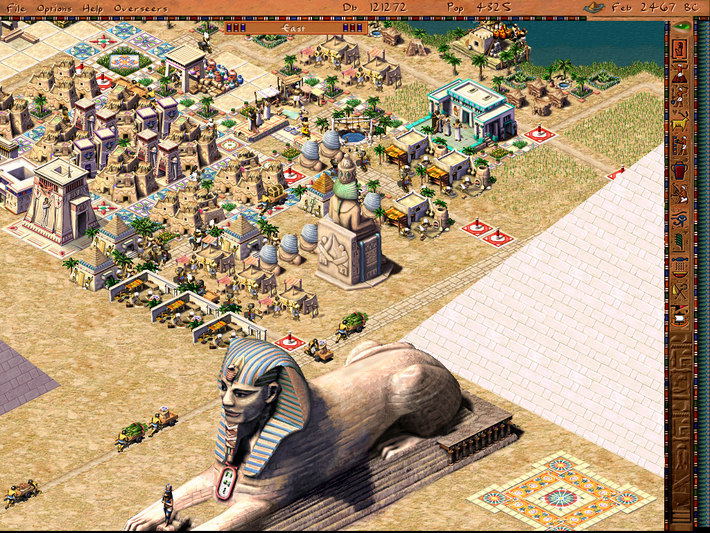 Pharaoh + Cleopatra <span class="ext" style="background-color: #581c6c; color: #FFFFFF;">GOG.com</span> <span class="ext ext_digital">digital</span> image 2