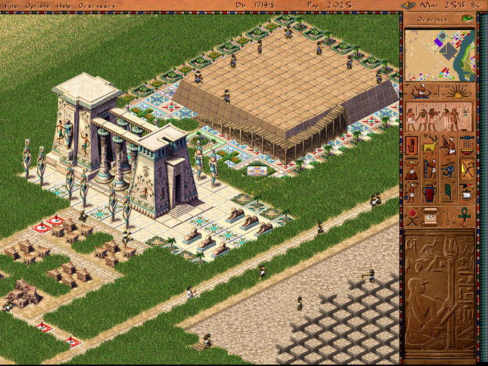 Pharaoh + Cleopatra <span class="ext" style="background-color: #581c6c; color: #FFFFFF;">GOG.com</span> <span class="ext ext_digital">digital</span> image 3