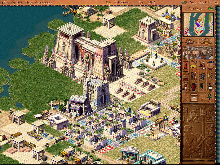 Pharaoh + Cleopatra <span class="ext" style="background-color: #581c6c; color: #FFFFFF;">GOG.com</span> <span class="ext ext_digital">digital</span> image 5