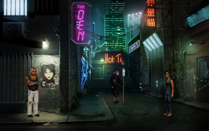 Technobabylon <span class="ext" style="background-color: #581c6c; color: #FFFFFF;">GOG.com</span> <span class="ext ext_digital">digital</span> image 2