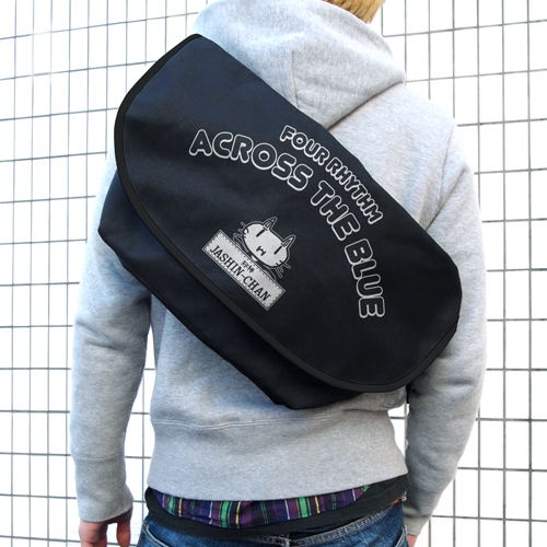 Aokana: Four Rhythm Across The Blue Jashin-chan Messenger Bag Black image 3