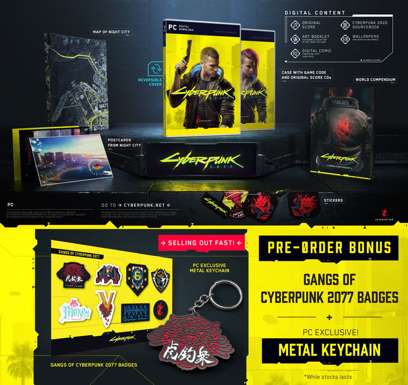 Cyberpunk 2077 [Ridhwan Edition] incl. Mug, Badges, Keychain image 1