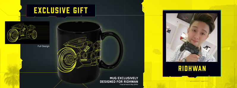 Cyberpunk 2077 [Ridhwan Edition] incl. Mug, Badges, Keychain image 5