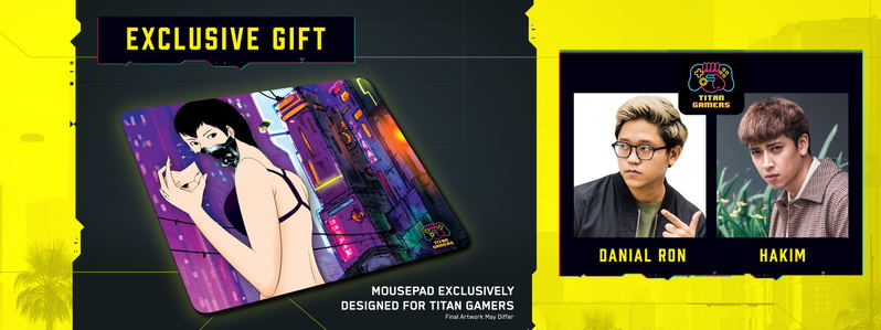 Cyberpunk 2077 [Titan Gamers Edition] incl. Mousepad, Badges image 4