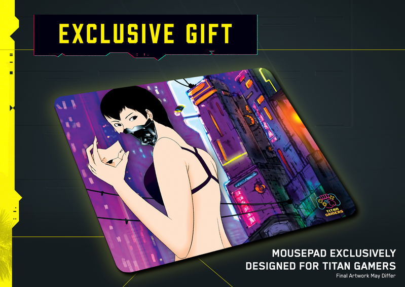 Cyberpunk 2077 [Titan Gamers Edition] incl. Mousepad, Badges image 2