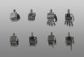 Frame Arms 1/100 Scale Model Kit: NSG-Z0/K Durga II:RE2 thumbnail 9