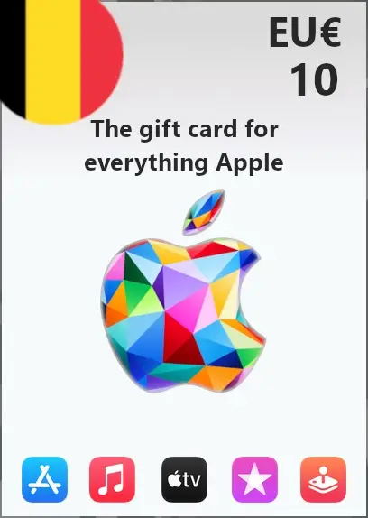 Apple Gift Card 10 EUR | Belgium Account <span class="ext ext_digital">digital</span> image 1