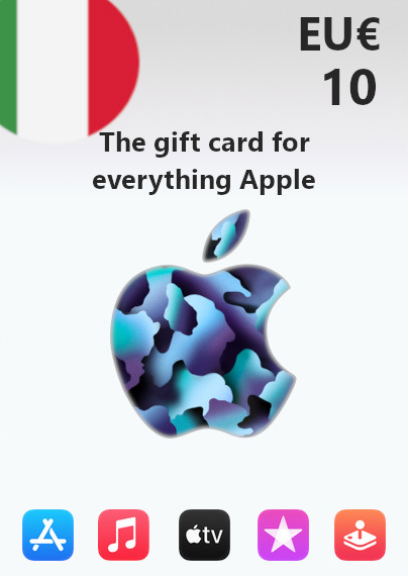 Apple Gift Card 10 EUR | Italy Account <span class="ext ext_digital">digital</span> image 1