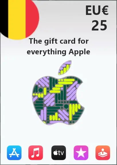 Apple Gift Card 25 EUR | Belgium Account <span class="ext ext_digital">digital</span> image 1