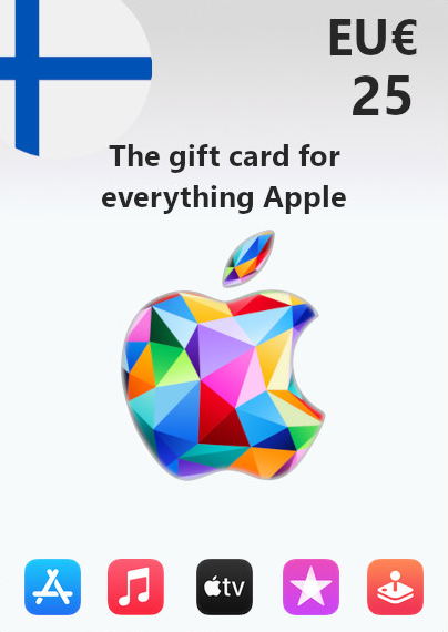 Apple Gift Card 25 EUR | Finland Account <span class="ext ext_digital">digital</span> image 1