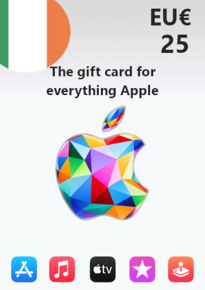 Apple Gift Card 25 EUR | Ireland Account <span class="ext ext_digital">digital</span> image 1