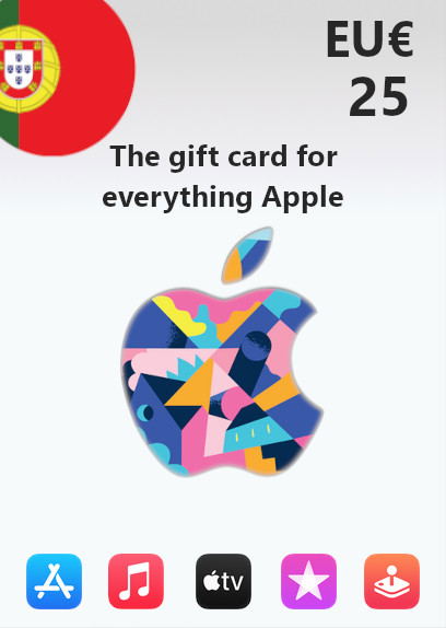Apple Gift Card 25 EUR | Portugal Account <span class="ext ext_digital">digital</span> image 1
