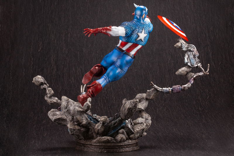 Marvel Universe Avengers 1/6 Scale Fine Art Statue: Captain America image 10
