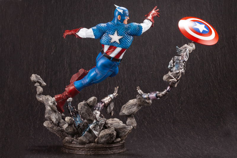 Marvel Universe Avengers 1/6 Scale Fine Art Statue: Captain America image 11