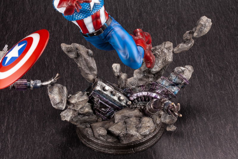 Marvel Universe Avengers 1/6 Scale Fine Art Statue: Captain America image 16