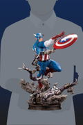 Marvel Universe Avengers 1/6 Scale Fine Art Statue: Captain America thumbnail 20