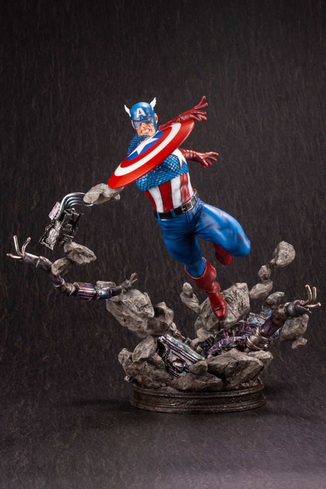 Marvel Universe Avengers 1/6 Scale Fine Art Statue: Captain America image 5