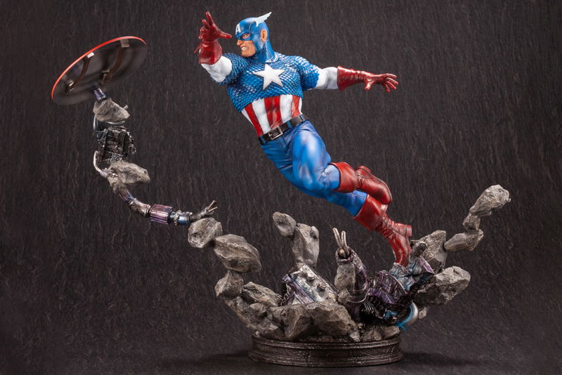 Marvel Universe Avengers 1/6 Scale Fine Art Statue: Captain America image 6