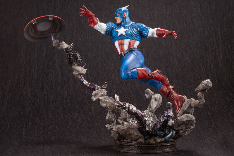 Marvel Universe Avengers 1/6 Scale Fine Art Statue: Captain America image 7