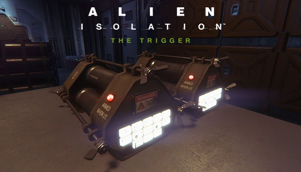 Alien: Isolation - The Trigger (DLC) <span class="ext" style="background-color: #B0000F; color: #FFFFFF;">DLC</span> <span class="ext" style="background-color: #2a475e; color: #FFFFFF;">STEAM</span> <span class="ext ext_digital">digital</span> image 1