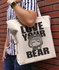 Kuma Kuma Kuma Bear - Yuna Large Tote Bag Natural thumbnail 2