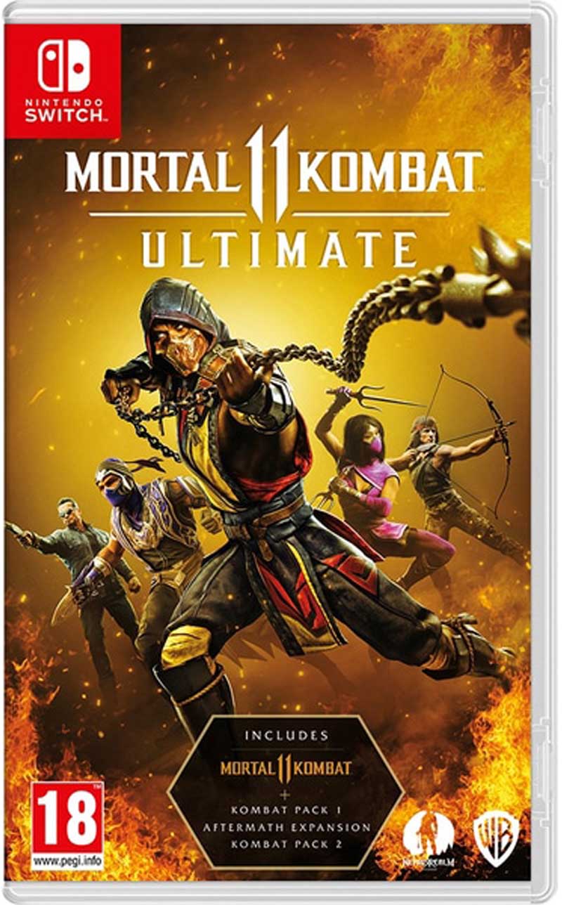 Mortal Kombat 11 [Ultimate Edition] (Code in a box) for Nintendo Switch,  Nintendo Switch 2