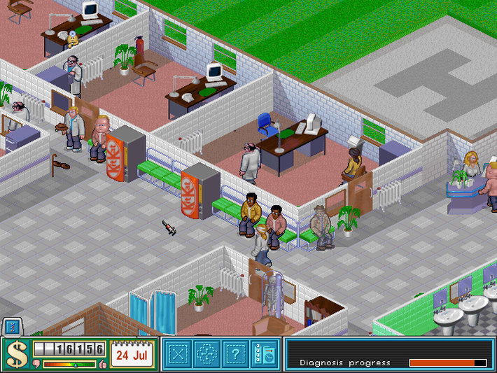 Theme Hospital <span class="ext" style="background-color: #581c6c; color: #FFFFFF;">GOG.com</span> <span class="ext ext_digital">digital</span> image 3