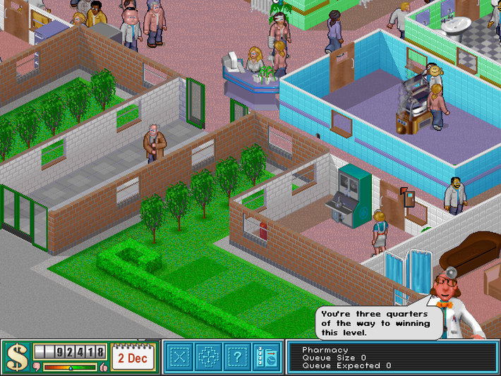 Theme Hospital <span class="ext" style="background-color: #581c6c; color: #FFFFFF;">GOG.com</span> <span class="ext ext_digital">digital</span> image 6