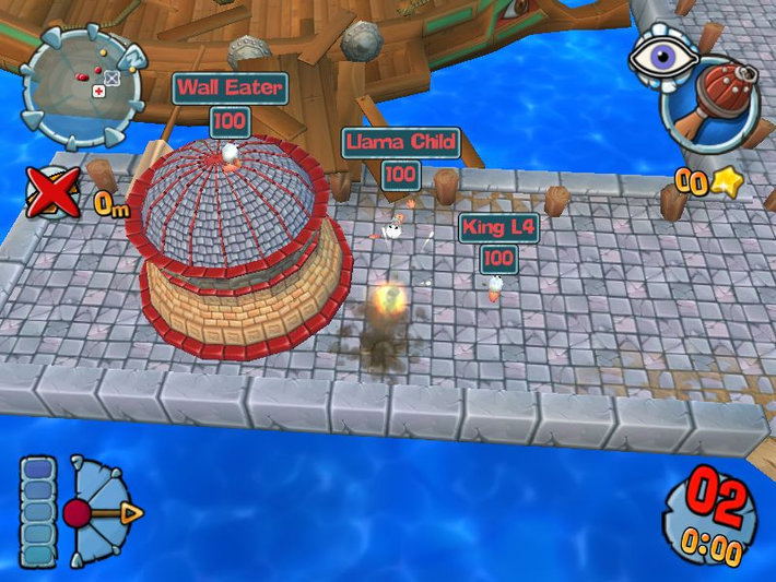 Test de Worms Forts : Etat de Siege sur PS2 par Test de Worms Forts : Etat de Siege sur PS2 par