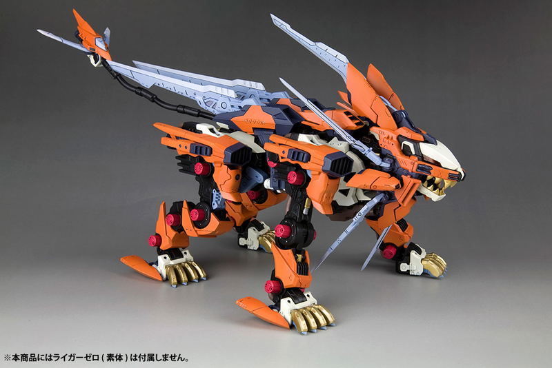 Zoids HMM 1/72 Scale Model Kit: Liger Zero Schneider Unit Marking Plus Ver. image 3