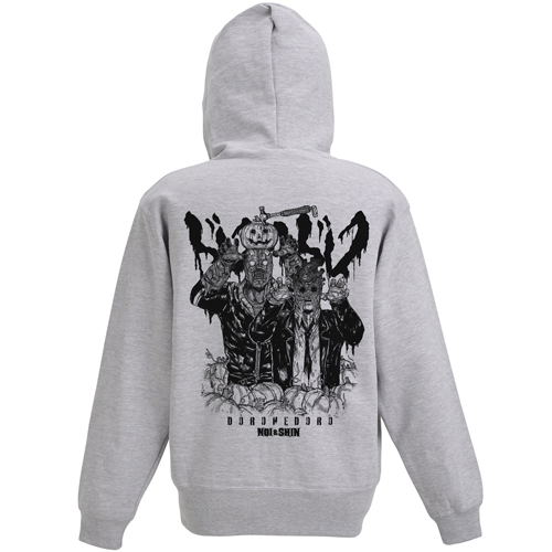 Dorohedoro (Original Version) - Shin & Noi Zip Hoodie Mix Gray (M Size) image 1
