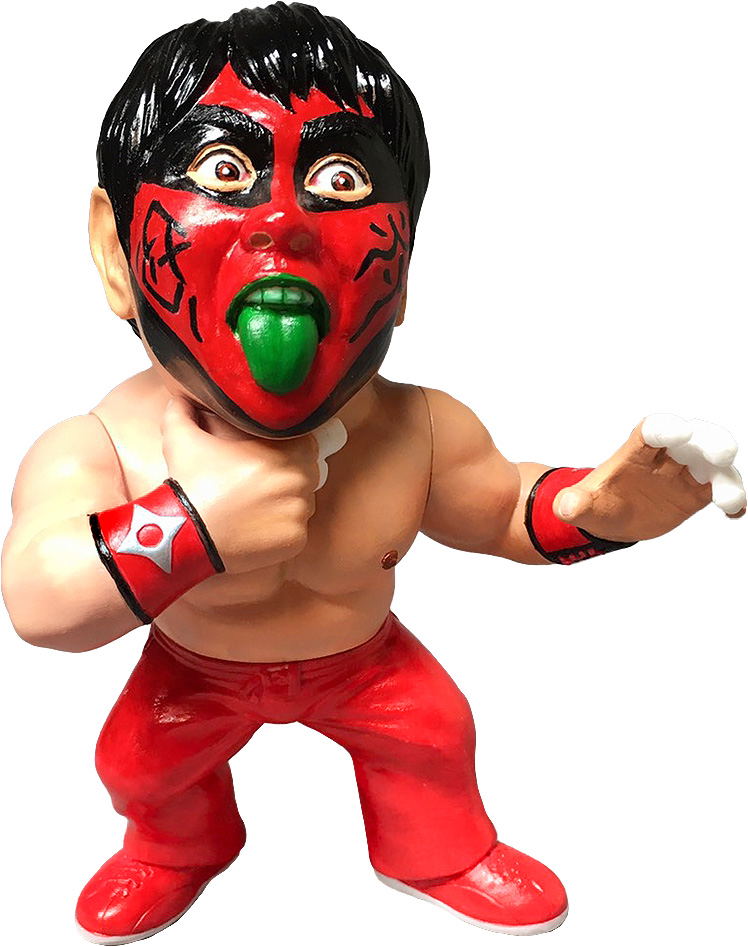 16d Collection 016 Legend Masters: The Great Muta (90s Red Paint) image 1