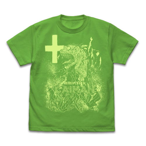 Dorohedoro (Original Version) - Caiman T-shirt Ver.2.0 Bright Green (XL Size)