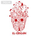 Dorohedoro (Original Version) - Heart T-shirt Ver.2.0 White (XL Size) thumbnail 3