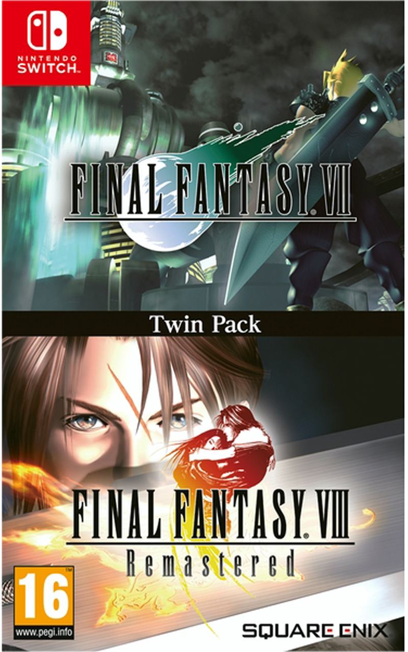 Final Fantasy VII & Final Fantasy VIII Remastered Twin Pack for Nintendo  Switch - Bitcoin & Lightning accepted