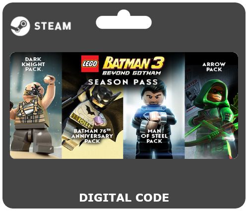 Manieren Ochtend gymnastiek pad LEGO Batman 3: Beyond Gotham Season Pass (DLC) DLC STEAM digital for Windows
