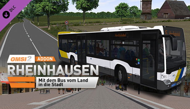 OMSI 2 Add-on Rheinhausen (DLC) <span class="ext" style="background-color: #2a475e; color: #FFFFFF;">STEAM</span> <span class="ext" style="background-color: #B0000F; color: #FFFFFF;">DLC</span> <span class="ext ext_digital">digital</span> image 1