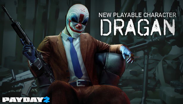 Payday 2: Dragan Character Pack (DLC) <span class="ext" style="background-color: #B0000F; color: #FFFFFF;">DLC</span> <span class="ext" style="background-color: #2a475e; color: #FFFFFF;">STEAM</span> <span class="ext ext_digital">digital</span> image 1
