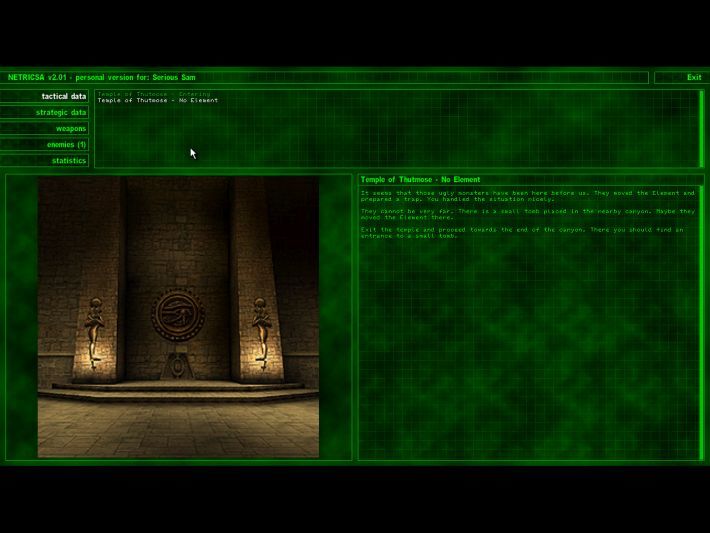 Serious Sam Classic: First Encounter <span class="ext" style="background-color: #581c6c; color: #FFFFFF;">GOG.com</span> <span class="ext ext_digital">digital</span> image 3