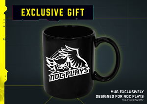 Cyberpunk 2077 [NOC Plays Mug Edition] incl. Mug, Badges_