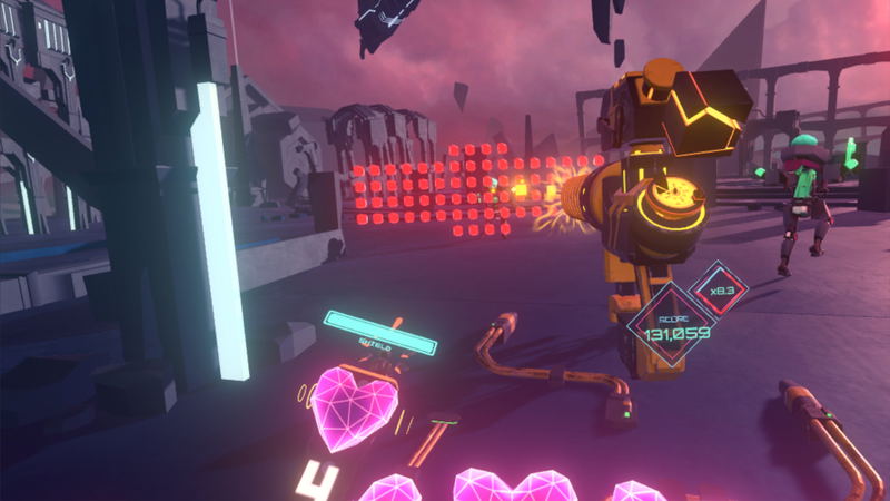 Blasters of the Universe: VR Bullet Hell <span class="ext" style="background-color: #2a475e; color: #FFFFFF;">STEAM</span> <span class="ext ext_digital">digital</span> image 2