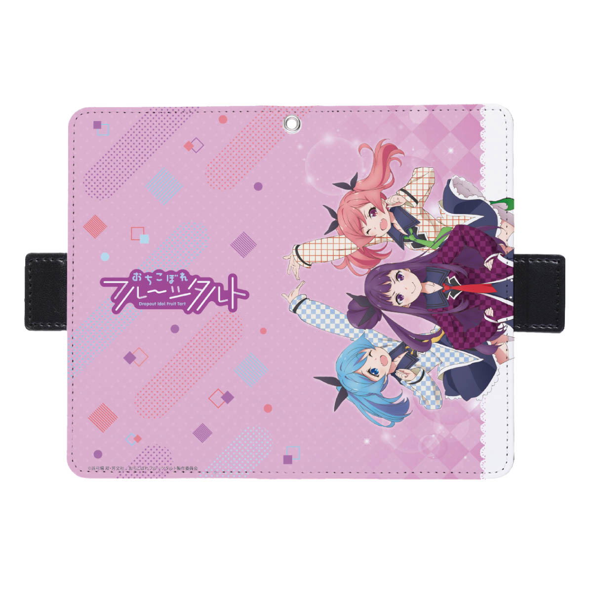 Dropout Idol Fruit Tart - Book Type Smartphone Case 02 Cream Anmitsu