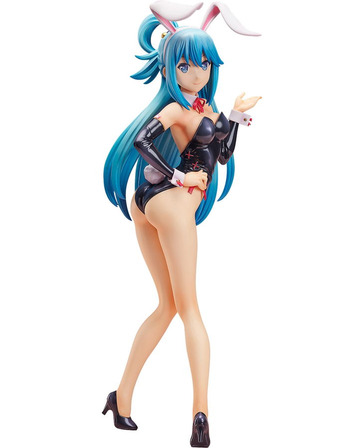 KonoSuba God's Blessing On This Wonderful World! 2 1/4 Scale Pre-Painted Figure: Aqua Bare Leg Bunny Ver. image 1